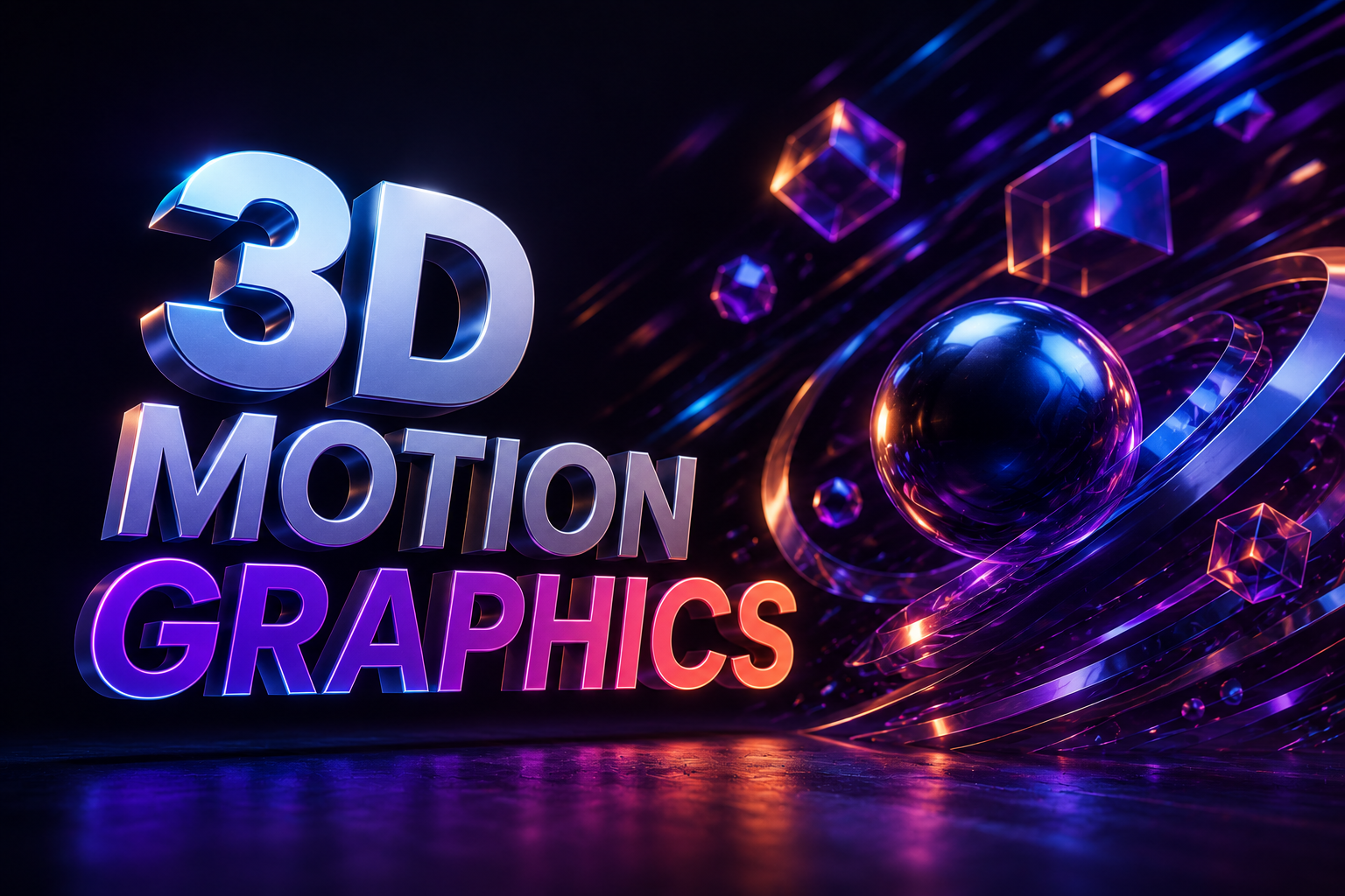 3D Motion Graphics