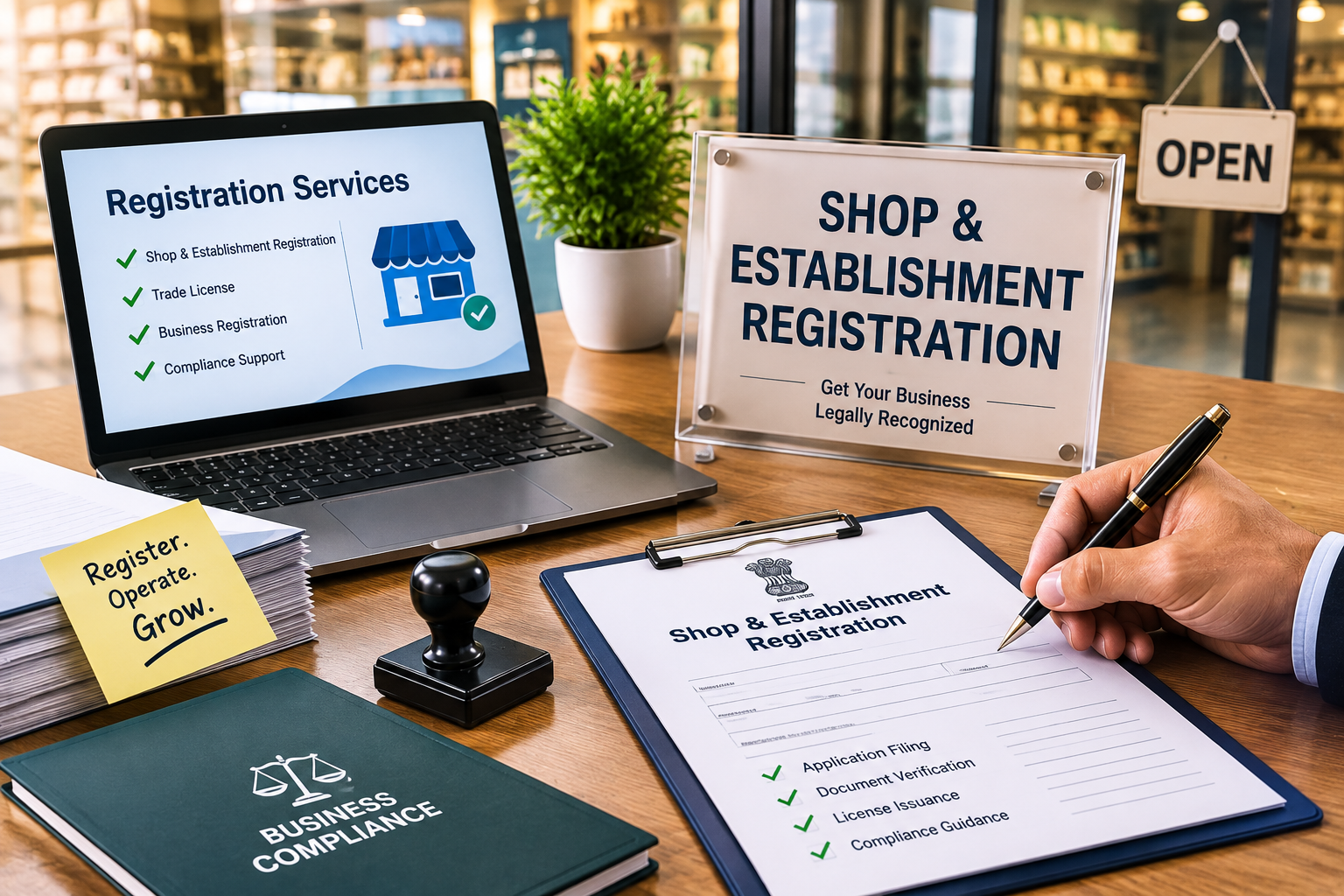 Shop and Establishment Registration
