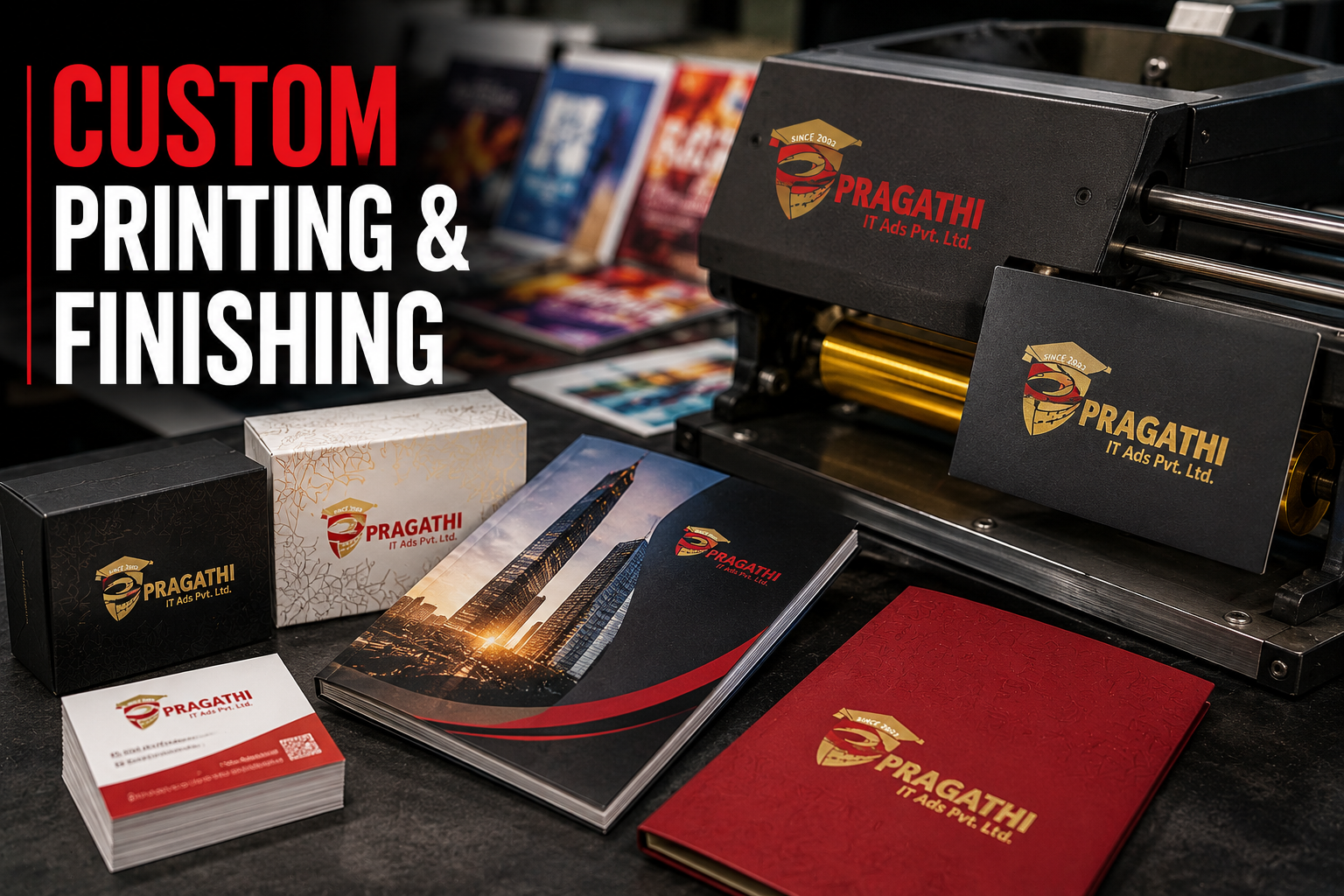 Custom Printing and Finishing