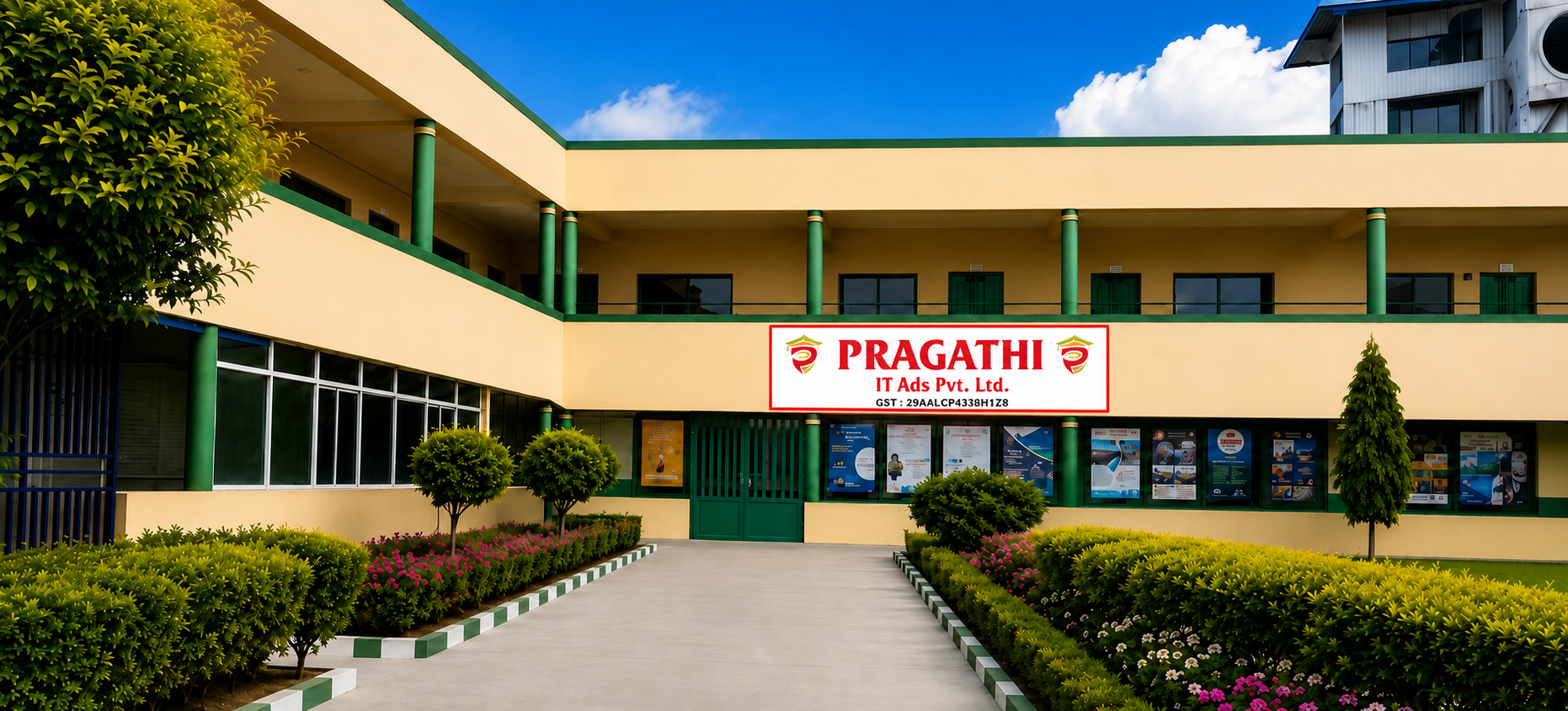 Pragathi leadership team collaborating
